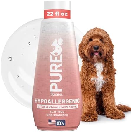 TropiClean Pure Hypoallergenic Dog Shampoo, 22oz by TropiClean