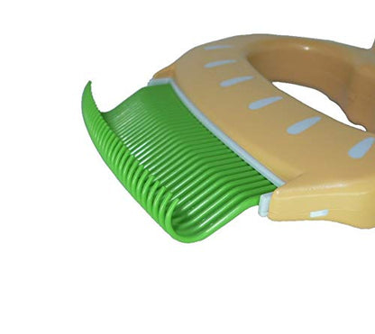 Philocomb E2 Hard (in English package), a gentle, flexible grooming comb for dog..,