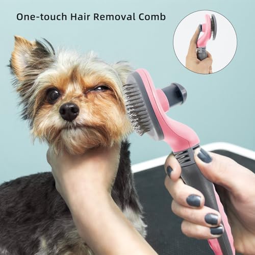 Wisedog Dog Grooming Kit, Upgraded Pink, 7PCS - Image 2