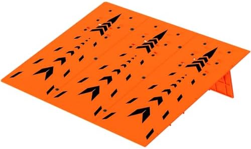 RC Jump Ramp Jumping Stunt, Detachable RC Training Takeoff Board Ramp Track for 1/12 1/14 1/16 1/18 1/24 Scale RC Car Monster Truck Buggy Off-Road Racing Games by GOUPRC