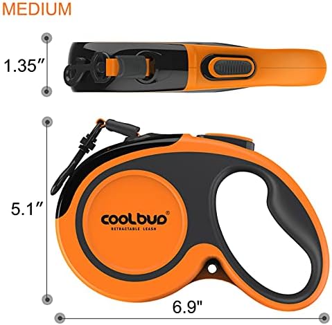 Retractable Dog Leash 360°Tangle-Free 16ft Heavy Duty Pet Walking Leash - Image 6