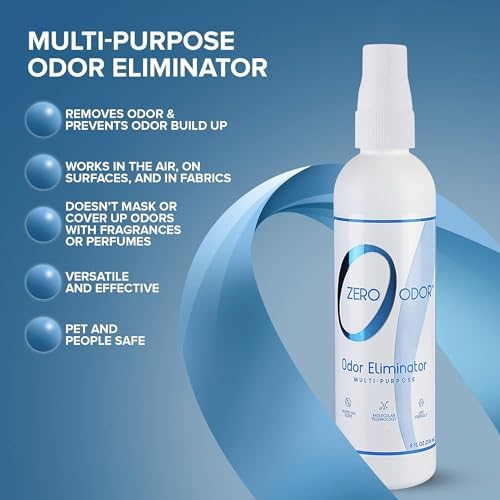 Zero Odor Multi-Purpose Odor Eliminator, Car & Room Air Freshener, 8 oz - Image 2