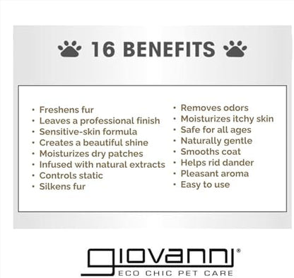 Giovanni Multipurpose Pet Wipes, Pack of 75 – Oatmeal & Coconut Helps Neutralizes Odors - Image 4