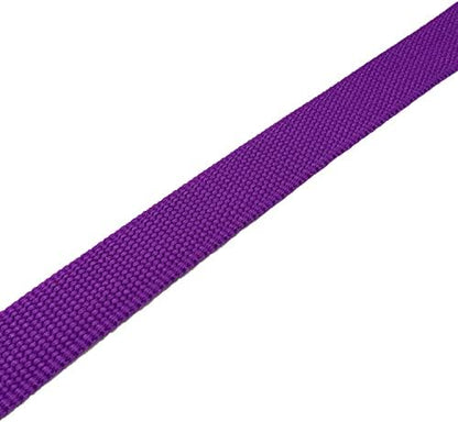 TAIAN 4FT/5FT/6FT Strong Dog Leash, Nylon Dog Leashes for Small Medium Large Dogs (3/4 in x 5 ft, Purple) - Image 5