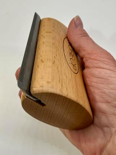 Dog Brush for Shedding Wooden Deshedding Tool Dogs Cats Grooming - Image 5