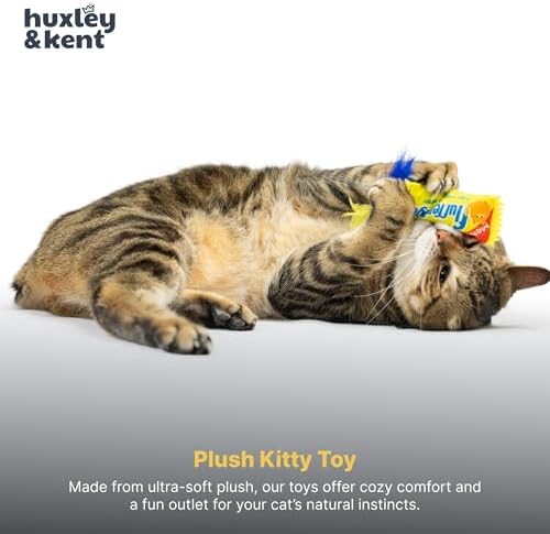 Huxley & Kent Plush Crinkle Catnip Cat Toy, Flufferfinger - Image 6