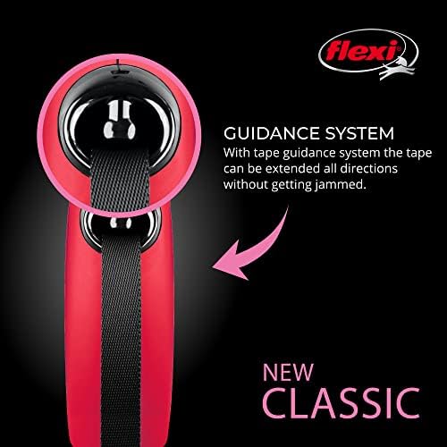 FLEXI® Classic Tape Retractable Dog Leash, Large, 16 ft - Red - Image 4