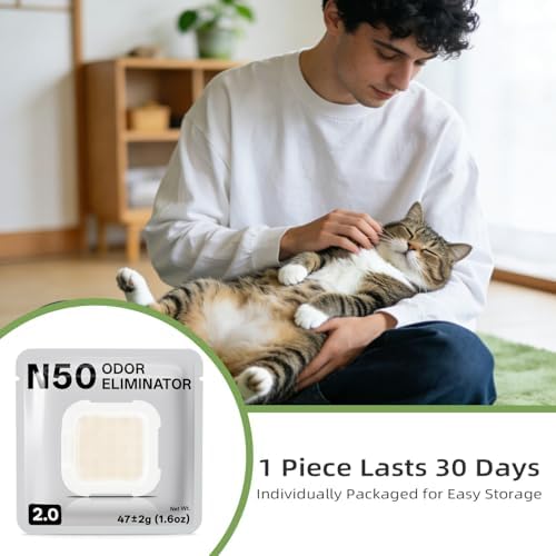 3 pack N50 Odor Eliminator 2.0, deodorizer control cat litter box - Image 7