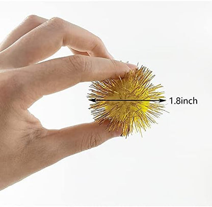 1.8Inch Assorted Color Flash Balls Cats Toy Balls for Cats Play 100 Pcs - Image 3