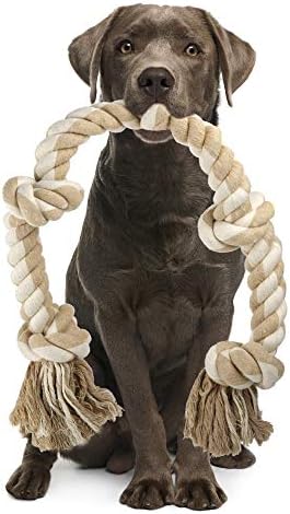 PetiFine Dog Rope Toys for Large Dogs,Indestructible Cotton Dog Chew Toys by PetiFine