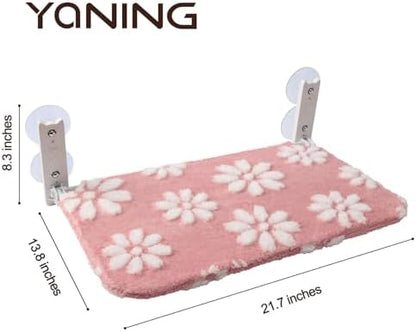 Cute Cat Window Perch, Foldable Cat Window Hammock, Pink - Image 3