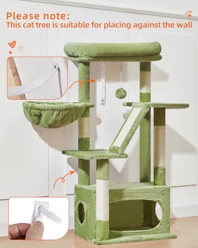 Taoqimiao Cat Tree, 38.5In Cat Tower for Indoor Cats, Suitable for Kittens - Image 4