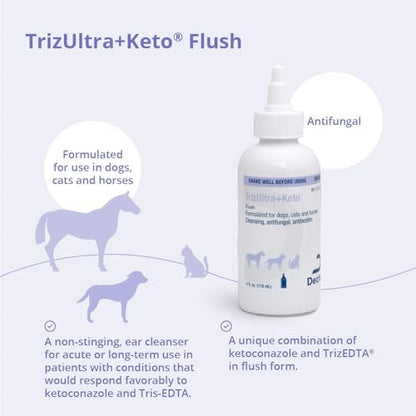 TrizUltra+Keto® Flush for Dogs, Cats and Horses, 4 Fl Oz - Image 4