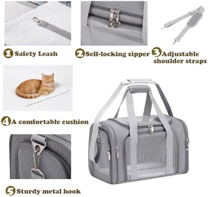 Cat/Dog/Pet Carrier Soft-Sided, Foldable Pet Travel Bag - Image 3