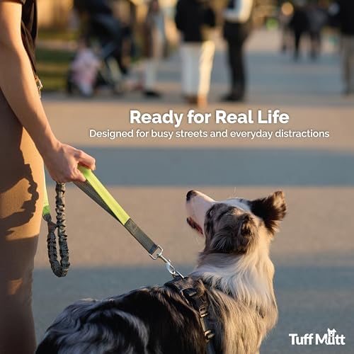 Tuff Mutt Waist Hands Free Dog Leash for Walking Running Hiking - Image 6