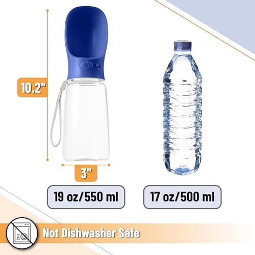 Mr. Pen- Portable Dog Water Bottle, 19 oz, Large - Image 3