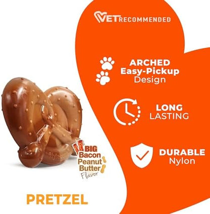 Nylabone Power Chew Pretzel Dog Chew Toy, Small - Image 4