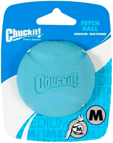 Chuckit! High-Bounce Rubber Fetch Ball Dog Toy, Medium 2.5in, Assorted - Image 2