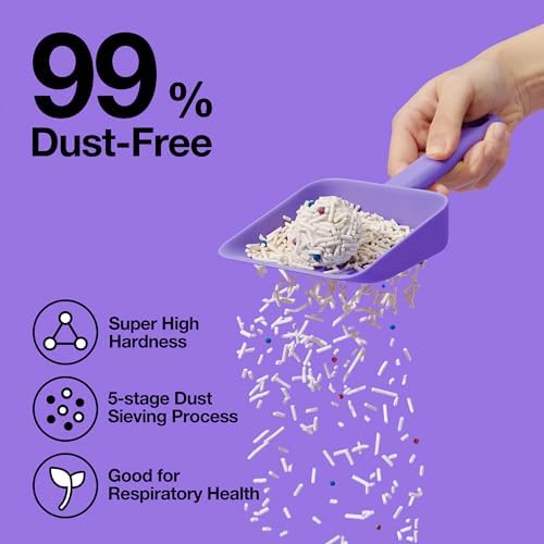 VETRESKA Tofu Cat Litter, Odor Control, Original 5.5lb×4bags - Image 3