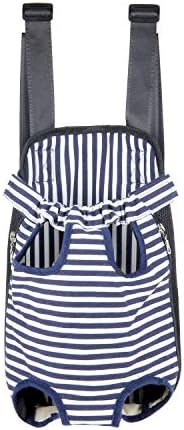 Dog Carrier Comfortable Legs Out Front Pet Carrier Backpack Cat Puppy Tote Holder Bag with Shoulder Strap and Sling for Outdoor Hiking Camping Cycling by YINGJEE