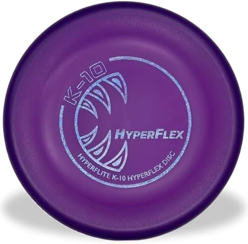 Hyperflite K-10 Hyperflex Flexible Dog Flying Disc, Medium-Large by Hyperflite