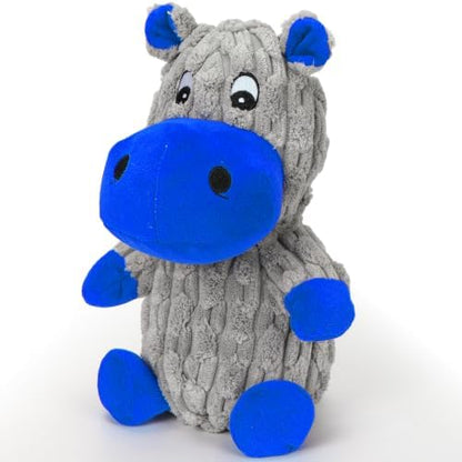 loncoldy Squeaky Dog Toys, Tough Stuffed Animals Hippo Chew Toy Blue by Unknown
