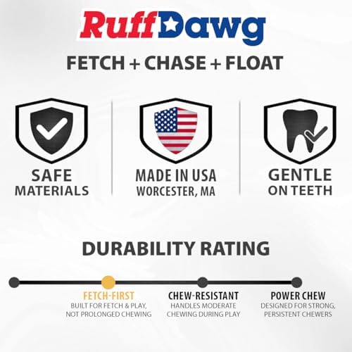 Ruff Dawg K9 FlyerJR – Durable, Flexible Flying Disc Dog Toy for Fetch – Safe for Teeth & Gums – High-Visibility Neon Colors – Ideal for Outdoor Play & Exercise - Image 7