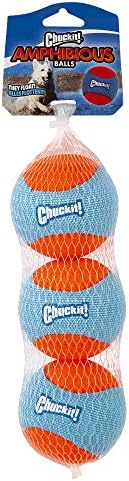 Chuckit! Amphibious Fetch Balls (Set of 3) Paraflight Flying Disc Dog Toy, Large (9.75") - Image 2