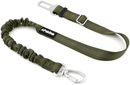 Dog Seat Belt for Car, Car Harness with Locking Aluminum Hook by Fortheloveofpets