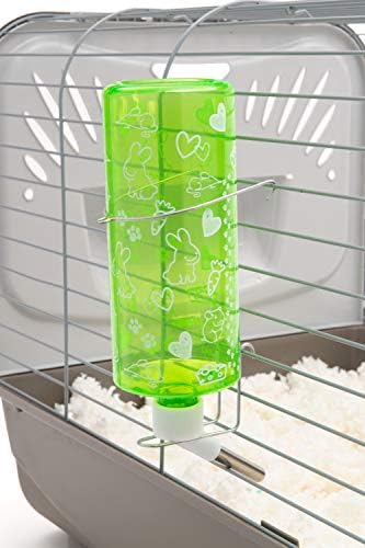 Lixit® Critter Bright Water Bottles for Hamsters, Rabbits, Chinchillas, Ferrets, Guinea Pigs and Other Small Animals - Made in USA (Blue (Pack of 1), 32 Ounce) - Image 5