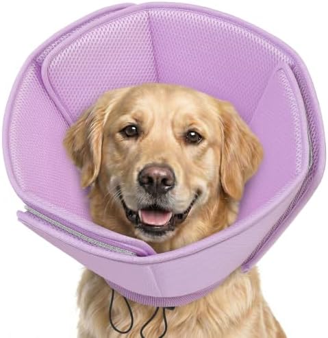 AOFITEE Soft Dog Cone Collar Anti-Lick, Dog Cone Alternative After Surgery by AOFITEE