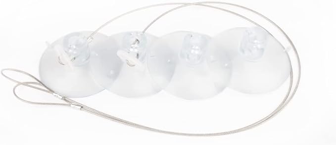 Cat Window Perch Strong Suction Cups (4 Pack)