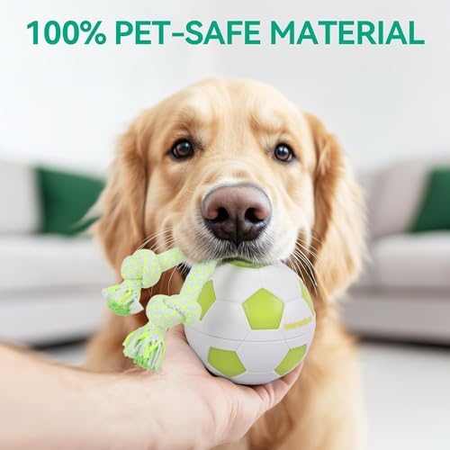 ALL FOR PAWS Interactive Dog Toys, Smart Dog Ball with Durable Rope, Automatic Moving and Rolling Ball Toys for Small Medium Large Dogs, Motion-Activated and USB Rechargeable - Image 3