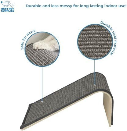 Best Pet Supplies Catify Cat Scratching Ramp - Gray - Image 4