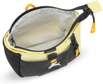 OllyDog Backcountry Day Bag | Dog Training Treat Pouch | Eco-Friendly Recycled Fabric Fanny Pack with Zipper Closure, Built-in Poop Bag Dispenser & Adjustable Waist Belt (Sol) - Image 4