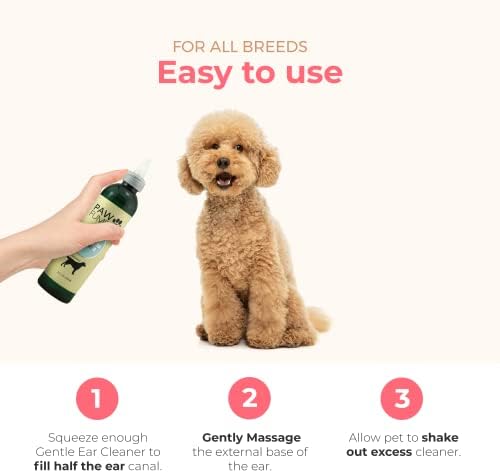PAWFUME Premium Dog Spray (Blue Ribbon) + Ear Cleaner for Dogs - Image 5