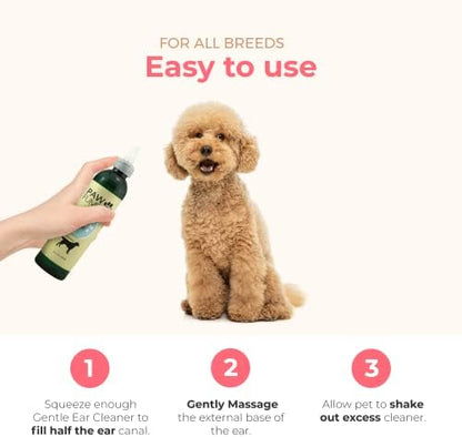 PAWFUME Premium Dog Spray (Blue Ribbon) + Ear Cleaner for Dogs - Image 5