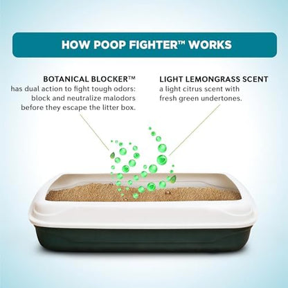 World's Best Cat Litter, Poop Fighter, Urine & Poop Odor Defense, 32 lb Bag - Image 5