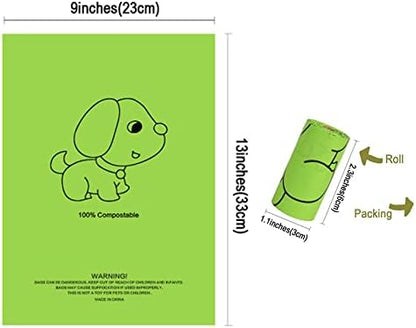 Petmolico Dog Poop Bag Holder Dispenser 2 Pack, Colorful Daisy - Image 5