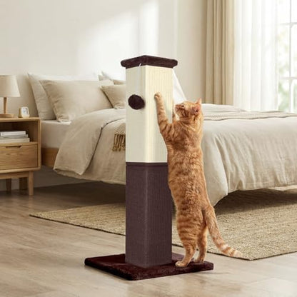 Cat Scratching Post for Indoor Cat, 32 Inch Large Cat Scratcher - Image 6