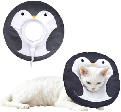 Soft Cat Cone, Medium Waterproof Cat Recovery Collar by Hoopttay