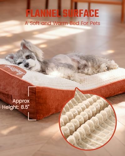 Washable Dog Bed with Removable Cover for Large Sized Dogs 36" L - Image 6