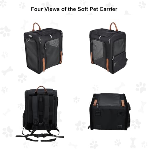 EliteField Deluxe Backpack Pet Carrier for Cats and Dogs (3-Year Warranty) - Image 3