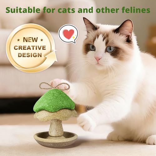 Catnip Toys, Catnip Toys for Cats, Tree-Shaped Cat Interactive Toy, Cat Toy for Bored Indoor Adult Cats, Suitable for Felines - Image 3