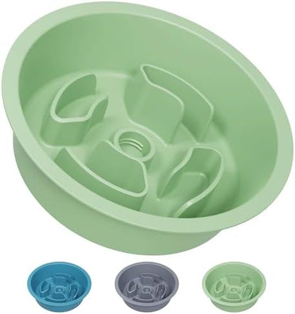 AVERYDAY Slow Feeder Dog Bowls for Medium Breeds Fits Raised Feeding Station, Puzzle Dog Food Bowls to Slow Down Eating, Dogs Feeding Bowl with Non-Slip, Slows Feeder Pet Bowl for Wet and Dry Food by YourAveryDay