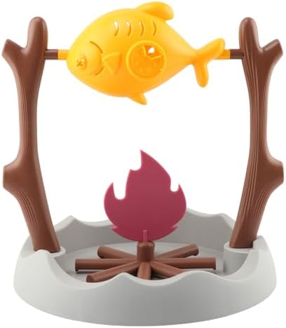Cat Slow Feeder Treat Dispenser, Foraging Interactive Cat Puzzle Fish Toy - Image 6