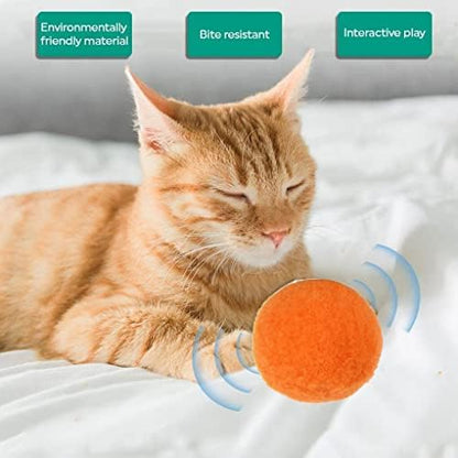 Premium Soft Pom Pom Balls for Kittens - Lightweight, Interactive, Assorted Colors - Plush Toy for Kitten Training and Play - Pet Products for Cats (Mixed Sizes 20 Balls) - Image 4