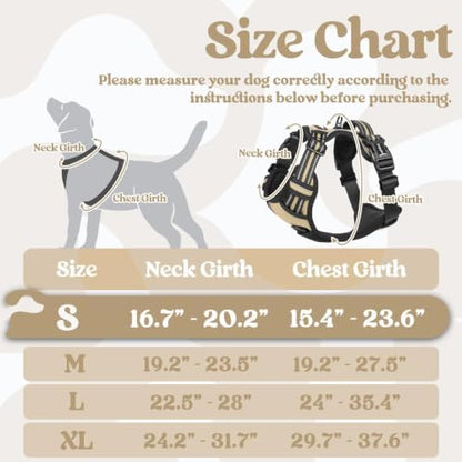 rabbitgoo Dog Harness Small Sized, Updated Easy On & Off with 3 Buckles - Image 2