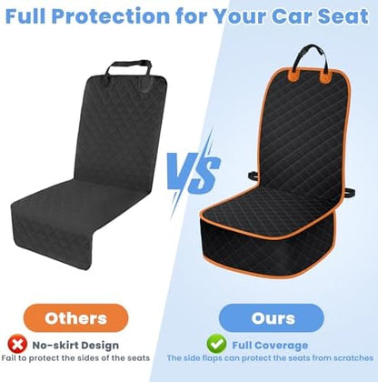 ELONGRIVER Dog Car Seat Covers, Waterproof Front Seat Cover - Image 5