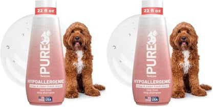 TropiClean Pure Puppy Shampoo, Hypoallergenic Dog Shampoo for Allergies & Sensitive Skin, Made in USA, Safe for Cats & Kittens, 22 oz. (Pack of 2) by TropiClean
